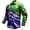 Green, variant on USA 250 Years Long Sleeve Shirt Men American Flag Eagle Print Button Up Casual Independence Day Apparel