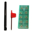 thumbnail image 2 of Herramientas de fresado Set Set 1x SNR0010K11 Soporte 1x Llave 10x Insertos de shamjiam Barra de mandrilado de torneado con tornillos, 2 of 8