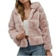 thumbnail image 5 of Abrigos cálidos de invierno para mujer Abrigo de imitación Chaqueta de imitación peluda cálida Ropa de abrigo de manga larga Pompotops  qwe16400, 5 of 9