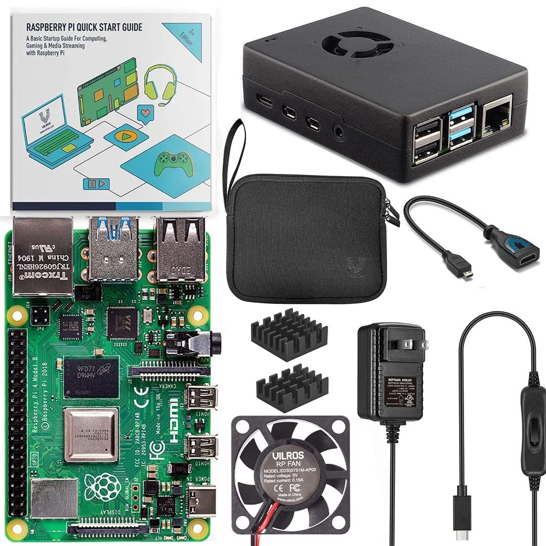 52Pi Raspberry Pi 4 8GB Starter Kit - 128GB Edition, Raspberry Pi