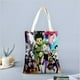 thumbnail image 2 of Hunter × Hunter Bolso de tela con estampado de lienzo para mujer, bolsa de compras reutilizable y estética, con cremallera interior, regalo para mujer,40*40cm., 2 of 6
