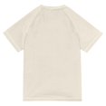 thumbnail image 6 of FORMRS Boys Rash Guard Short Sleeves Swim Shirt Quick Dry UPF 50+ Sun Protection, Sizes 3-12T, Beige Playful Stamp, 6 of 6