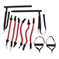 thumbnail image 3 of Pilates Bar Kit,Portable Pilates Bar Kit Yoga Exercise Bar Kit Pilates Rod Resistance Bands Set Power Packed Performance, 3 of 8