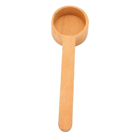 

Tebru Kitchen Wooden Coffee Bean Measuring Spoon Teaspoon Milk Powder Salt Sugar Scoop