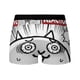 thumbnail image 4 of Calzoncillos tipo bóxer para hombre, ropa interior transpirable, con estampado de gatos de batalla, 4 of 5