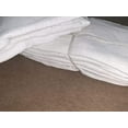 thumbnail image 4 of 1000 Pieces New White Shop Towels Rags Great Mechanics & Commercial 13x14 inches, 4 of 4