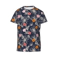 thumbnail image 4 of Wukai Hawaiian Style Youth Unisex Short Sleeve T-Shirt for Boys, Girls, Teens, and Kids-Small, 4 of 7