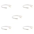 thumbnail image 2 of Monstrate 3,5mm Y Splitter 2 Jack a 1 auriculares micrófono Audio adaptador Cable conector micrófono y auriculares Type4 NO4, 2 of 6