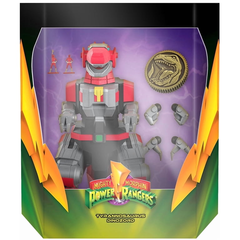 Super7, Action Figure, Tyrannosaurus Rex Zord, 8 Inch - Walmart.com