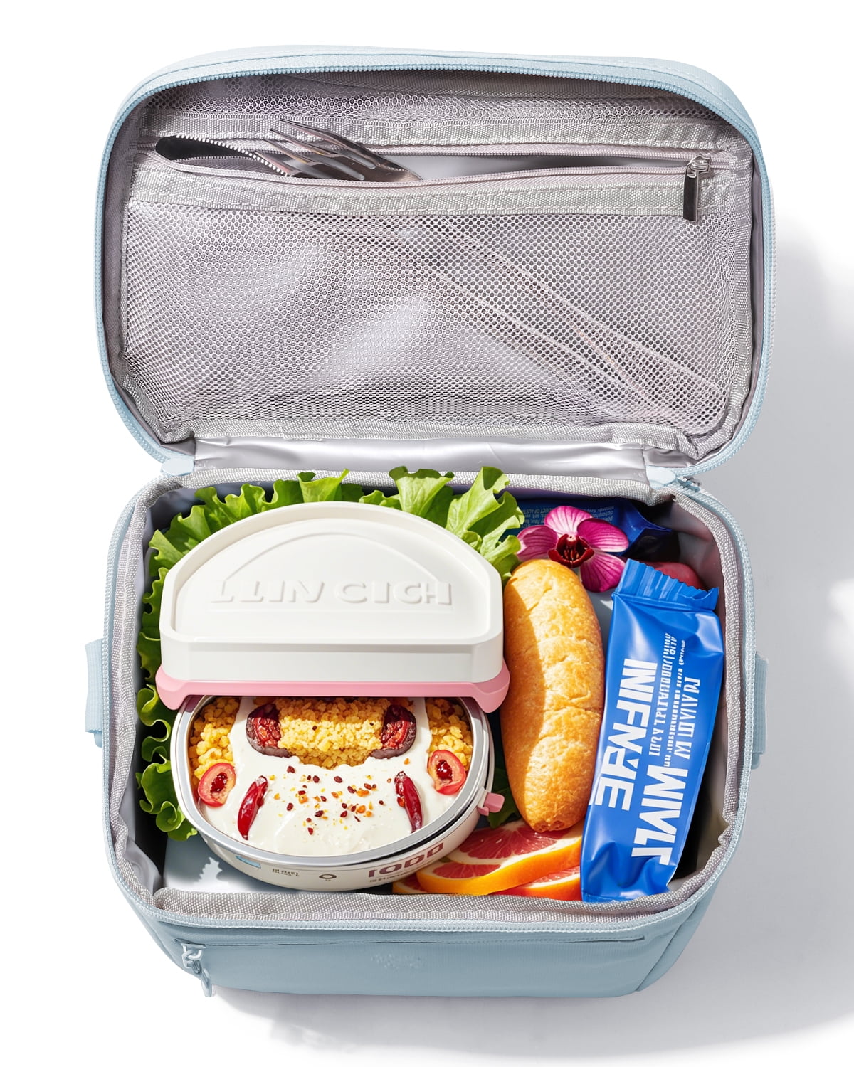 Insulated Lunch Box Bag Women - Waterproof Leakproof Lightweight Reusable Cooler for Work Picnic