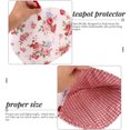 Manlingda Vintage Floral Cotton Tea Cozy for Teapot Insulated Kettle