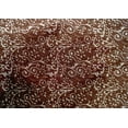 thumbnail image 4 of oneOone Tissu en Coton et Soie Feuilles & Floral Imprimé au Mètre 42 Pouces de Large, 4 of 4