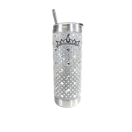 

Jacqueline Kent - Royal Ice Tumbler - Crowned Jewel Collection - Silver