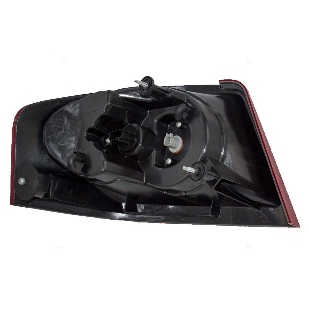 Passengers Taillight Tail Lamp Replacement for Dodge 5182522AG