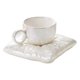 thumbnail image 1 of Ceramic Coffee Cups and Saucers- Pillow Design, Suitable for Office Afternoon Tea, Unique Personalized Gifts., 1 of 5