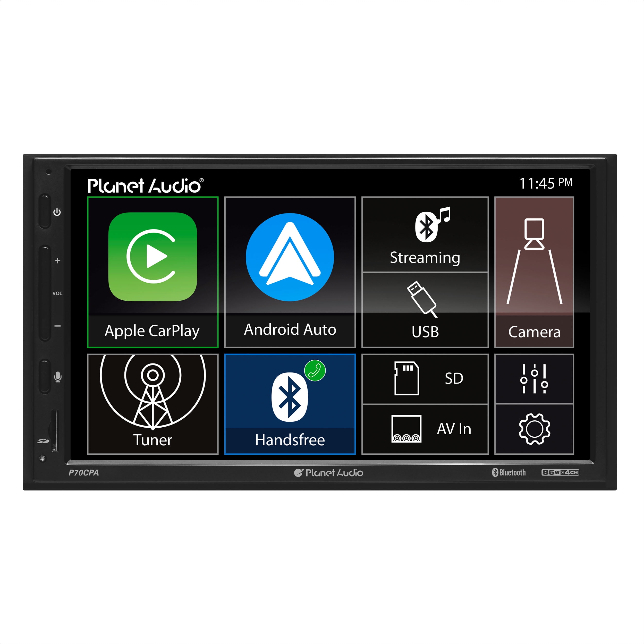 Audio P70CPA Car Stereo System Apple CarPlay, Android Auto, 7