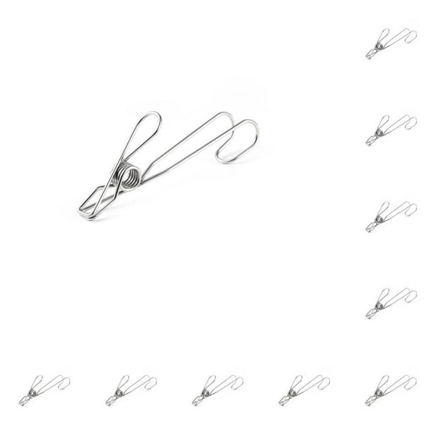 Moyic Pin para colgar, pinzas para ropa a prueba de humedad, toallas de secado, pinzas para la colada, pinzas impermeables multiusos para la ropa, Largo 10piezas Moyic CBP485746