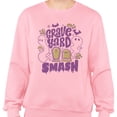 thumbnail image 2 of Graveyard Smash Sweatshirt Unisex 2X-Large Pink, 2 of 5