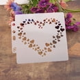 thumbnail image 4 of Miangastore Drawing Stencil Assorted Patterns Hollow Out Art Painting Template for Craft Scrapbooking DIY Cake Decor ( ), 4 of 8