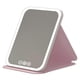 thumbnail image 1 of 806 Touch Control 3 Colors Dimmable Foldable LED Vanity Mirror Rechargeable Travel Makeup Mirror, Si, 1 of 5