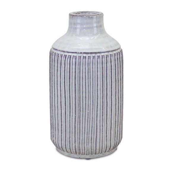 Vase 5.5"D x 10"H Terra Cotta