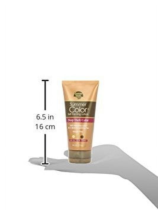 Banana Boat Summer Color Self HYZ01 Tanning Lotion, Dark Color for All Skin Tones, Self Tanner Lotion, Gradual Tanning Lotion, Sunless Tanning Lotion, Banana Boat Self Tanner, 6oz (Pack of 3)