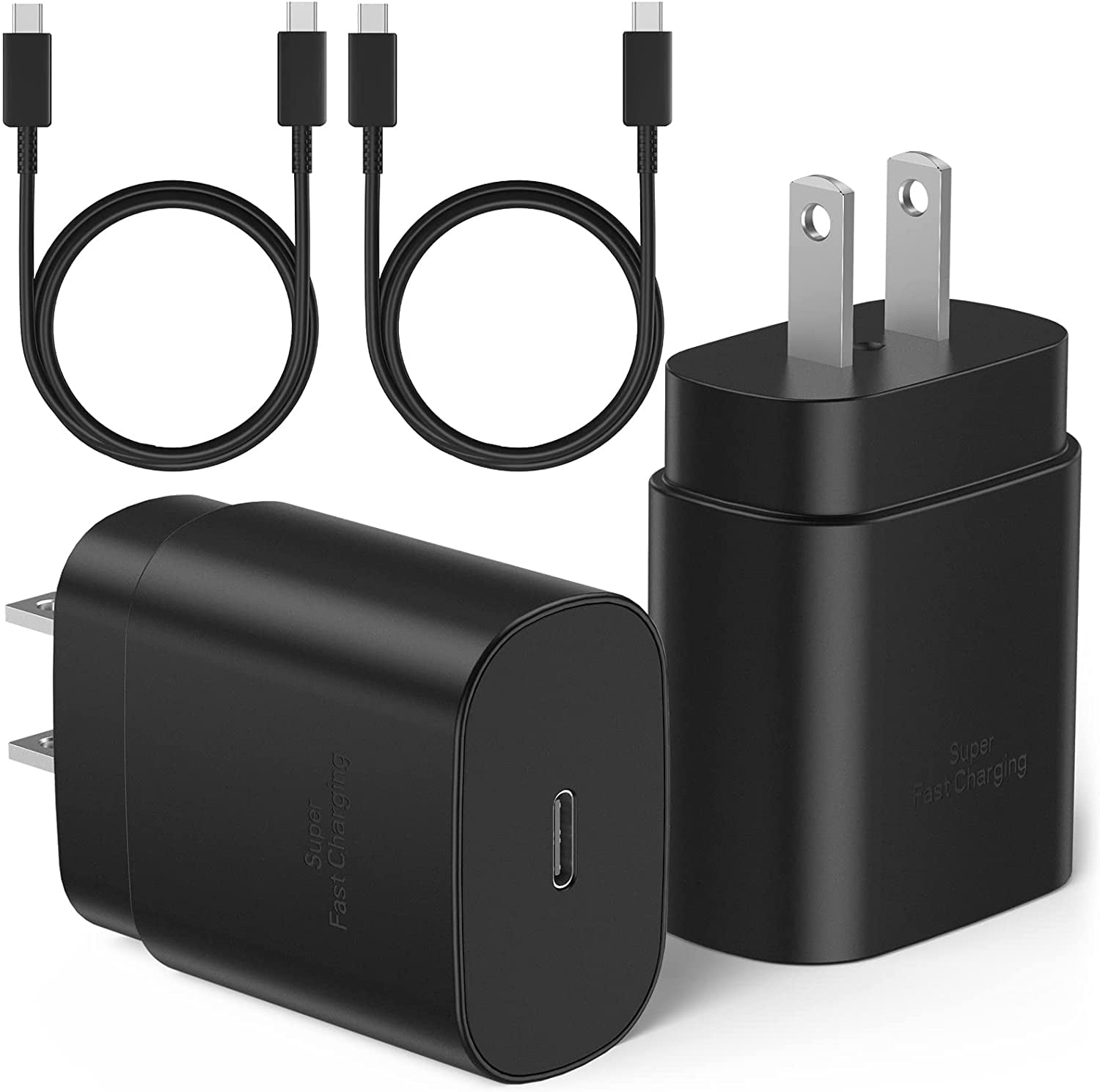 USB C Wall Charger,25W Super Fast Charger Block and 5FT Type C Charger