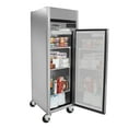 thumbnail image 2 of Maxx Cold Single Door Reach-In Freezer, Top Mount, 27"W, 23 cu. ft. Storage Capacity, Energy Star Rated, in Stainless Steel (MCFT-23FDHC), 2 of 6