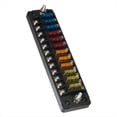 thumbnail image 3 of Bloque de Fusibles de Cuchilla de 12 Vías con Fusibles Dobles, 32 V, 75 A, para Auto, Vehículo, , Triciclo, Caja de Fusibles, Ignífugo., 3 of 6