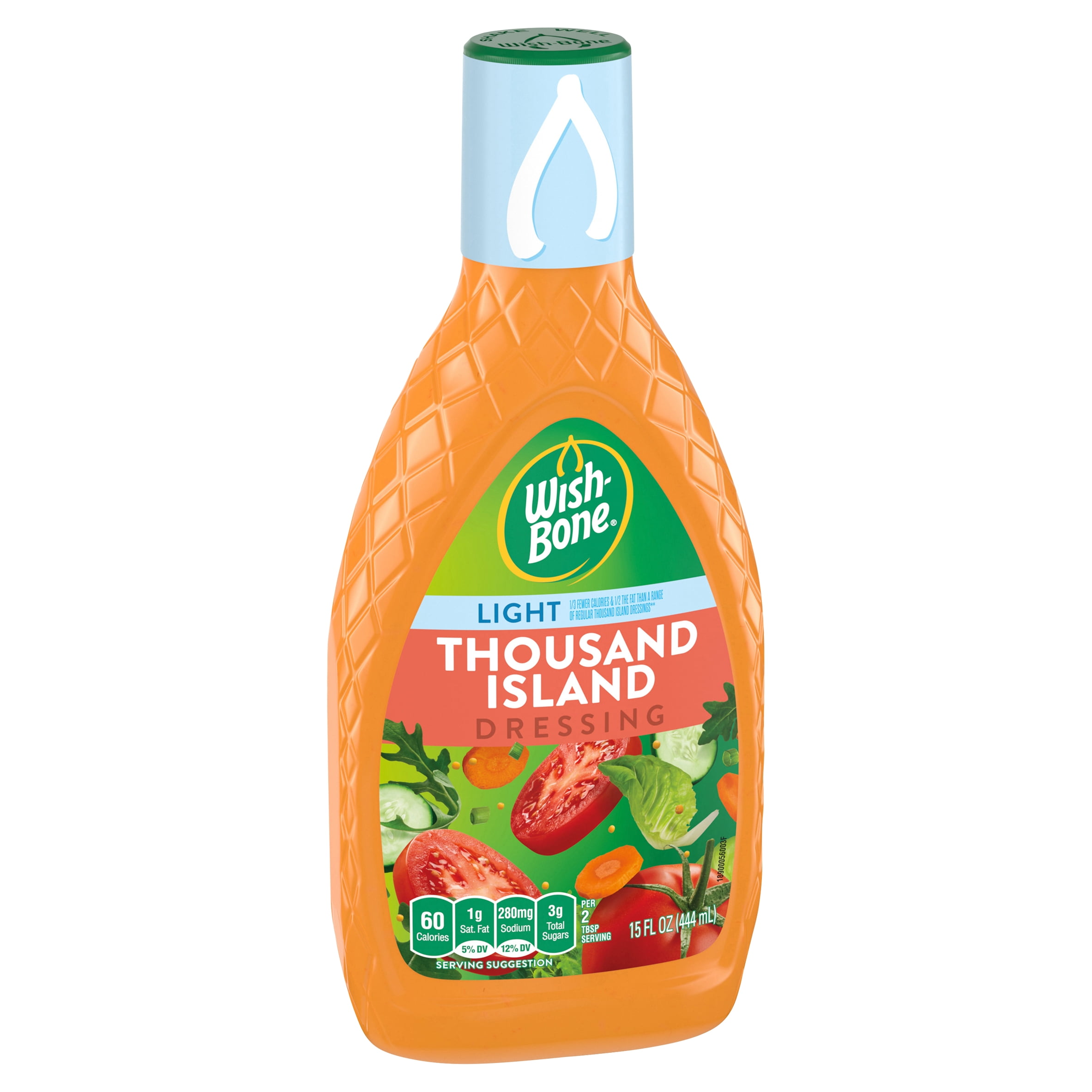Wish-Bone Light Thousand Island Dressing, 15 fl oz