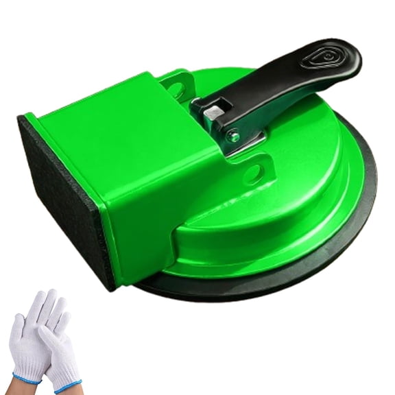 Industrial Iron Floor Gap Repair Suction Tool – Powerful Suction Cup for Laminate & Vinyl Plank Flooring Fix, Professional Setter & Countertop Leveling