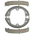 thumbnail image 3 of Detroit Axle - Rear Brake Shoes Kit Replacement for 2009-2013 Nissan Pathfinder Murano Frontier Xterra FX35 Q50 M35h - 4pc Set, 3 of 6