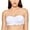 White, variant on Bras for Women,Strapless Bandeau Bra Push Up Padded Tube Top Bralette Non Silicone Transparent Support,Sports Bras for Women,White,S