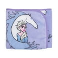 thumbnail image 4 of Disney Frozen 2 Elsa and Nokk Plush Toddler Blanket, Lavender, 4 of 6