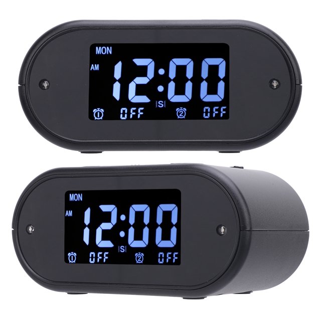 Con Despertador Grande Con Agitador De Cama, Despertador Dual Vibratorio De 4 Niveles Para Personas Que Duermen Mucho
