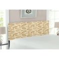 thumbnail image 2 of Beige Headboard, Oriental Traditional Paisley Detailed Motifs Color Contours Persian Culture Theme, Upholstered Decorative Metal Bed Headboard with Memory Foam, Full Size, Cream, by Ambesonne, 2 of 4