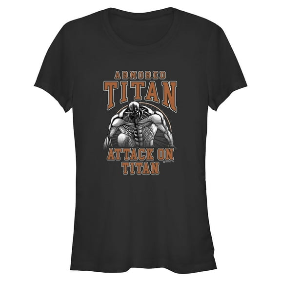 Juniors Attack on Titan Armored Titan Jersey T Shirt