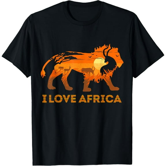 I love Africa, Africa safari T-Shirt