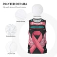 thumbnail image 3 of Sikiie Ribbon With Angel Wings Basketball Jersey Reversible Men's Mesh Athletic Sports Shirts Training Practice S-4XLMedium, 3 of 6