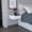 White, variant on Brown Color - Clear Assembly Guide for Wall Mount - Bedroom Use - Maximize Room Area
