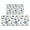 Pioneer Flower Floral-3, variant on Pioneer Flower Floral Print Pattern Kitchen Rugs Sets Of 2, Anti Fatigue Non Slip Washable Floor Mats for Kitchen Sink Laundry, 17X30 Inch 17X47 Inch