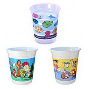 UPC 049202620869 product image for Fabrikal 9507091.01 Kids Cups, Polypropylene, Cold, 13 1/6 Oz, White, Good Earth | upcitemdb.com