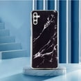 thumbnail image 4 of Allytech Marble Series Case for Samsung Galaxy A13(Not for 4G), Galaxy A13 5G 6.5" Cover 2022, Shock Absorption Bumper Soft TPU Women Girl Cover for Samsung A13 5G, Black Marble, 4 of 5