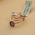 thumbnail image 2 of Women Opening Ring Copper Animal Rings Adjustable Simple Style Dating Women Hand Girlfriend Plating Jewelry for Dating Party Present Jewelries, 2 of 9