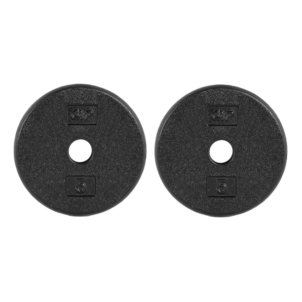 Discos de pesas CAP Barbell 2 x 2,5 kg de hierro fundido de 1 pulgada