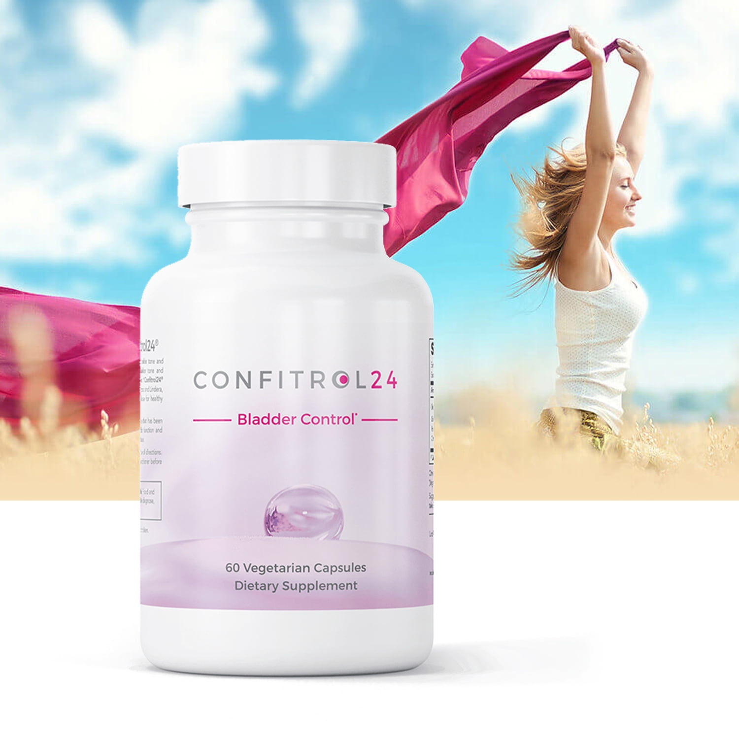 Confitrol24 Bladder Control AntiAging Collagen Azo Kidney Leak