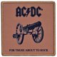 thumbnail image 1 of AC/DC - Parches Termoadhesivos Diseño Estándar For Those About To Rock (Marrón, Negro), 1 of 2