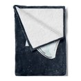 thumbnail image 2 of Explore Soft Flannel Fleece Throw Blanket, Fox Cosmonaut Raising a Flag on an Alien Planet Outer Space Themed Illustration, Cozy Plush for Indoor and Outdoor Use, 70" x 90", Multicolor, by Ambesonne, 2 of 5