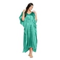 thumbnail image 3 of Oussum Women's Kaftan Plus Size Satin Long Maxi Dresses Adjustable Caftan Online, 3 of 7