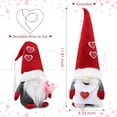 thumbnail image 4 of Meottam Valentines Day Decor 2 Pack - Valentines Day Decorations - Valentines Day Gifts for Teacher, Girls - Wedding for Women - Valentines Day Couple Plush Decorations for Home, 4 of 7